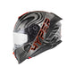 PREMIER HELMETS Hyper Carbon Red/Black Motorcycle Helmet