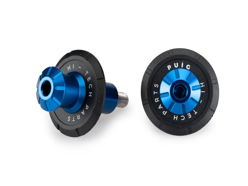 Puig Swing Arm Spool Slider 10mm Blue 6165N
