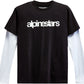 Alpinestars Stack Long-Sleeve Knit T-Shirt Black