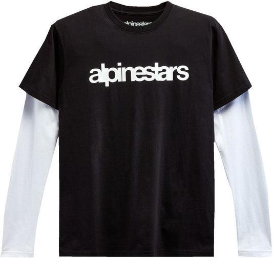 Alpinestars Stack Long-Sleeve Knit T-Shirt Black