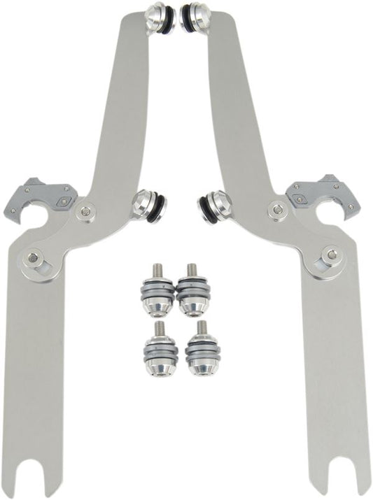 MEMPHIS SHADES Trigger Lock Windshield Mounting Kit Complete Without OEM light bar MEM8922