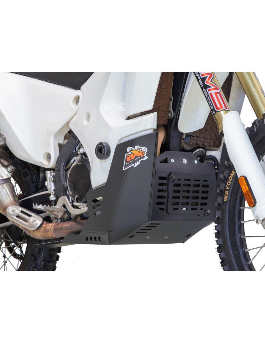 AXP Racing Adventure Skid Plate For Kove 450 2024-2025 Black AX1792