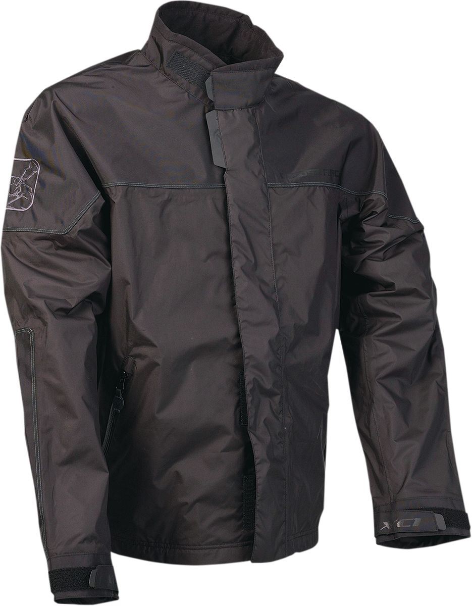 MOOSE RACING XC1 Rain MX Motorcross Jacket Black 2023 Models