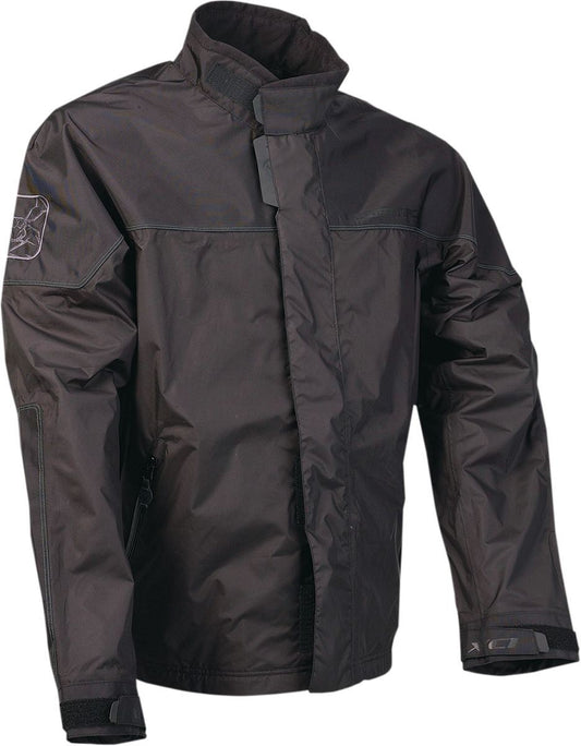 MOOSE RACING XC1 Rain MX Motorcross Jacket Black 2023 Models