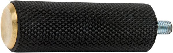 Arlen Ness Fusion Shift Peg Billet Aluminum Rubber Brass Black 07-933