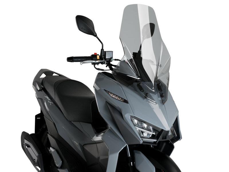 PUIG V-Tech Line Touring Screen Light Smoke for Sym Jet X 125 21-25 21534H