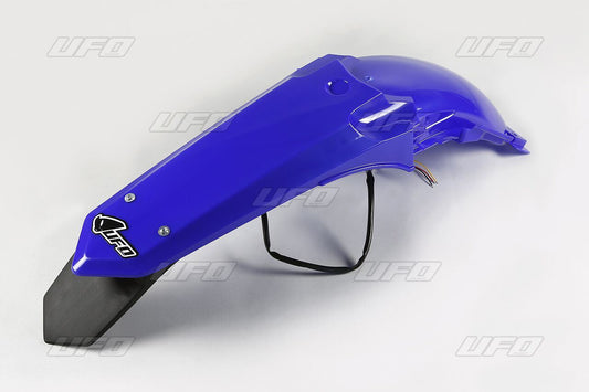 UFO ENDURO REAR FENDER W/ LED-LIGHT YAMAHA YZ125/250 REFLEX-BLUE YA04845-089