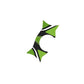 PUIG Radikal Yoke Protector Green for Kawasaki ZZR 1400 06-11 6943V