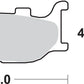 Sbs HS Street Excel Sintered Front Brake Pads For Yamaha XV 250 1993-2022 691HS