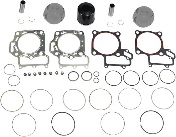 WSM Top-End Rebuild Kit Std For Kawasaki kvf650 4x4 13 54-256-10