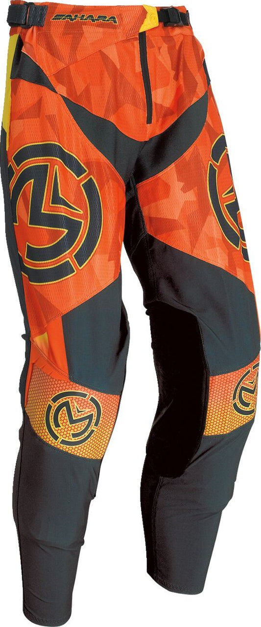MOOSE RACING Sahara Pants Orange/Black 2024 Model