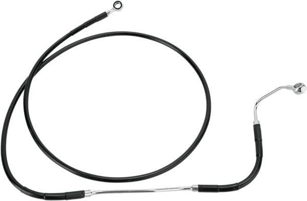 Drag Specialties Vinyl Brake Line Kit For Harley FLHR 1690 2009-2013 691182-8BLK