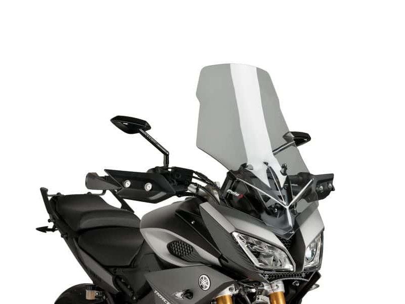 PUIG Touring Screen Light Smoke for Yamaha MT-09 Tracer 15-17 7646H