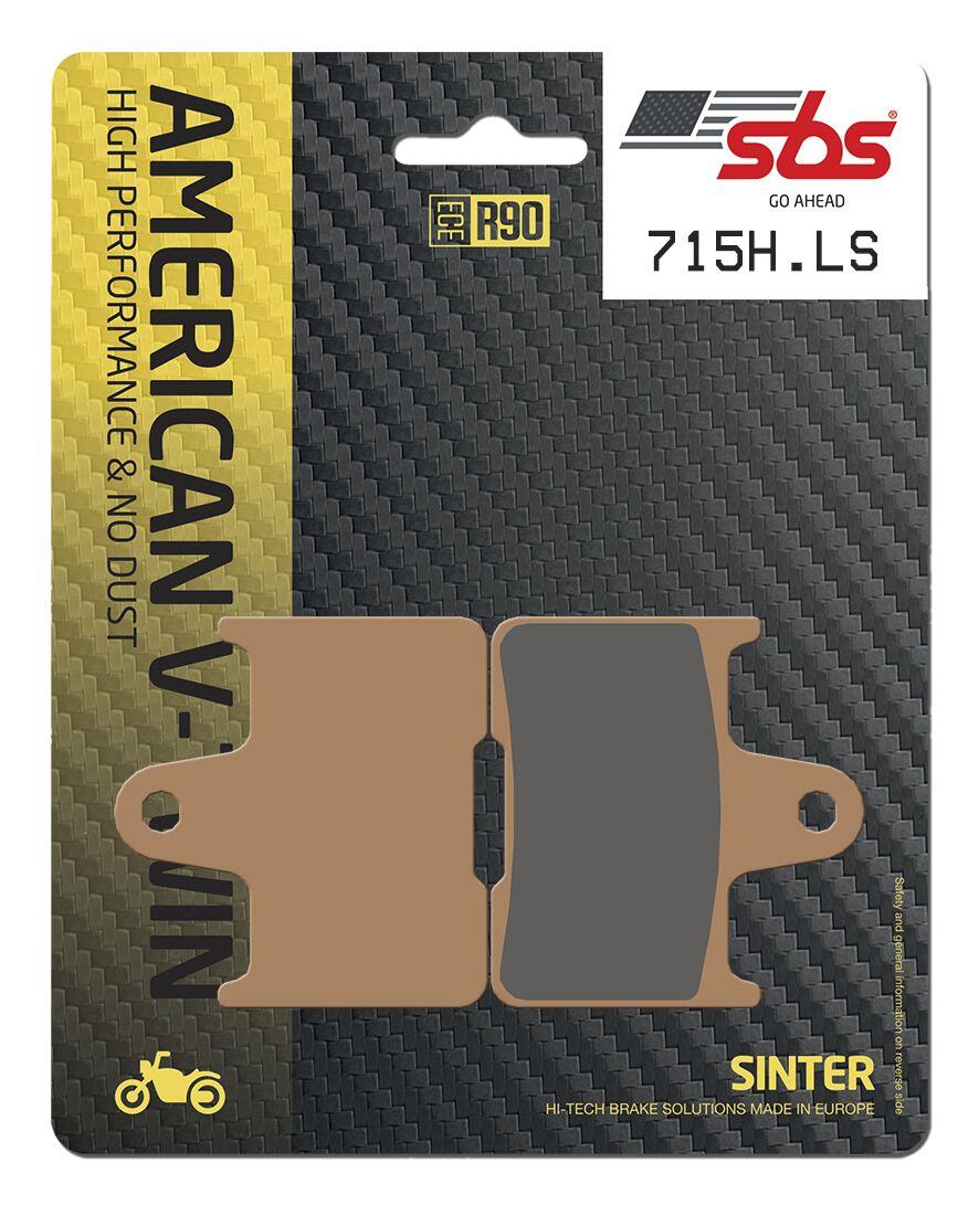 Sbs HLS Street Excel Sintered Rear Brake Pads For Harley XL 1200 X 14-22 715H.LS