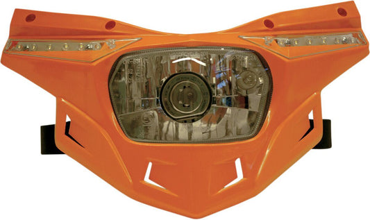 UFO STEALTH REPLACEMENT LOWER-PART (12V/35W & LED) KTM-ORANGE PF01714-127
