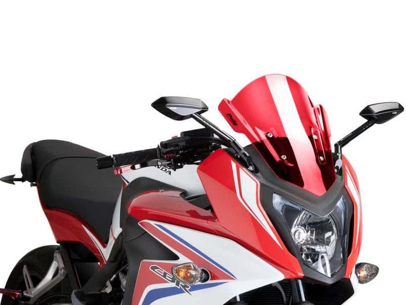 PUIG Z-Racing Screen Red for Honda CBR650 F 14-18 7003R