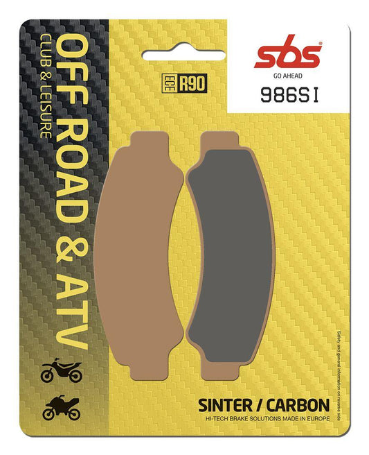 Sbs SI Offroad Sintered Brake Pads For CF Moto CFORCE 520 EFI 2018-2021 986SI