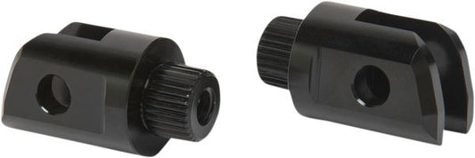 Arlen Ness Splined Peg Mount Black Aluminum For HD RA 1250 18-24 07-991