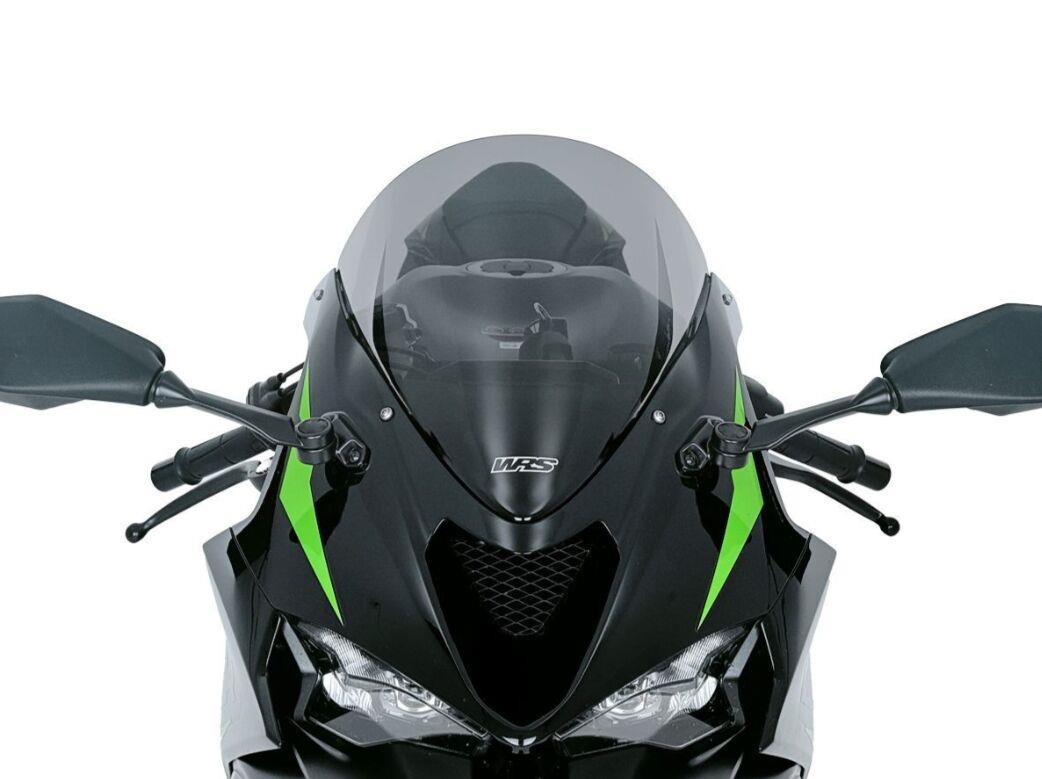 WRS Windscreen For Kawasaki ZX-6 R 636 2024-2026 Dark Smoke KA017FS
