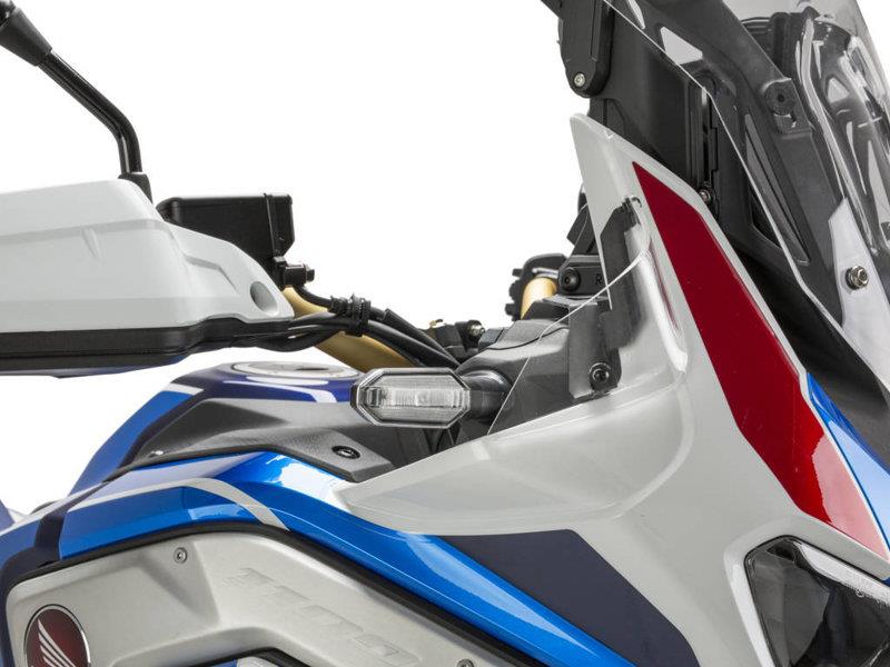 PUIG Front Deflectors Dark Smoke for Honda Africa Twin CRF1100L Adventure Sports 20-23 3823F