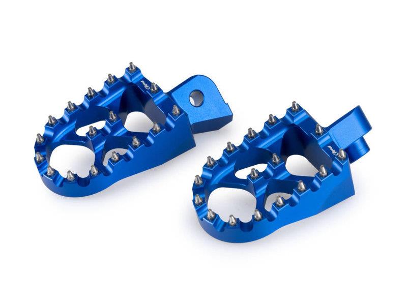 PUIG Off Road Footpegs Blue for Yamaha XT 1200 Z/ZE Super Tenere 14-20 21204A