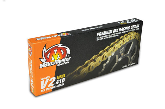 Uom 415 V2 Drive Chain For KTM SX 50 2006-2026 Gold Steel Each 641501