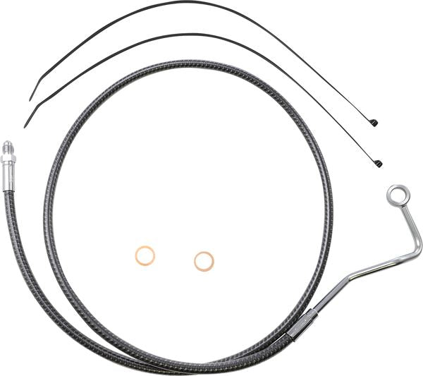 Magnum Shielding Mid-Line Brake Line For Harley FLHRXS 1868 2014-2024 AS77015