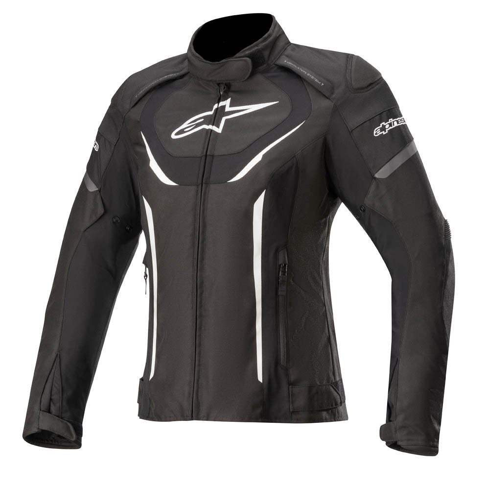 Alpinestars Women's Stella T-Jaws V3 Waterproof Riding Jacket Black White