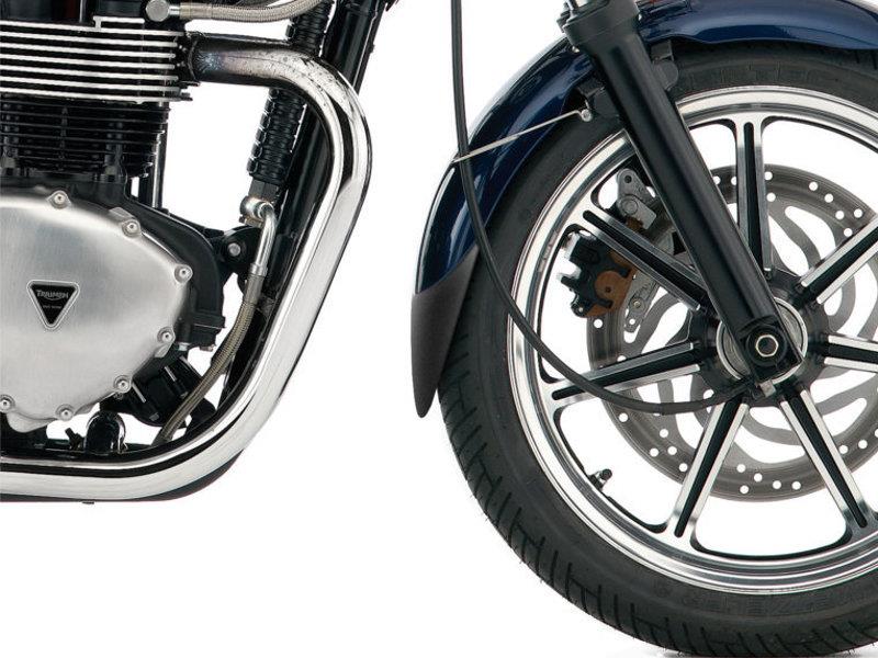 PUIG Front Fender Extender Black for Triumph Bonneville 09-15 6435N