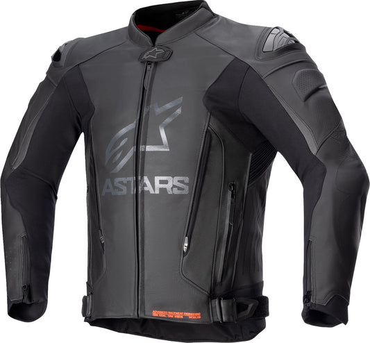 Alpinestars Gp Plus R V4 Leather Jacket Grey Black Orange