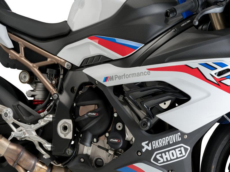 Puig Engine Cover Track for Championship Black 9157H