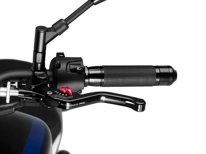 Puig Short V3 Clutch (Black Lever With Blue Selector) Red 3714F