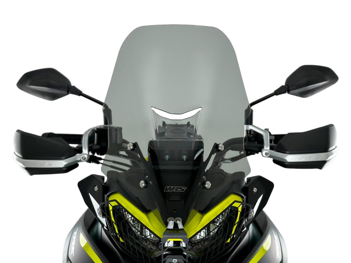 WRS Windscreen Caponord For Benelli TRX 702/X Smoke Predrilled Fixed BE007F