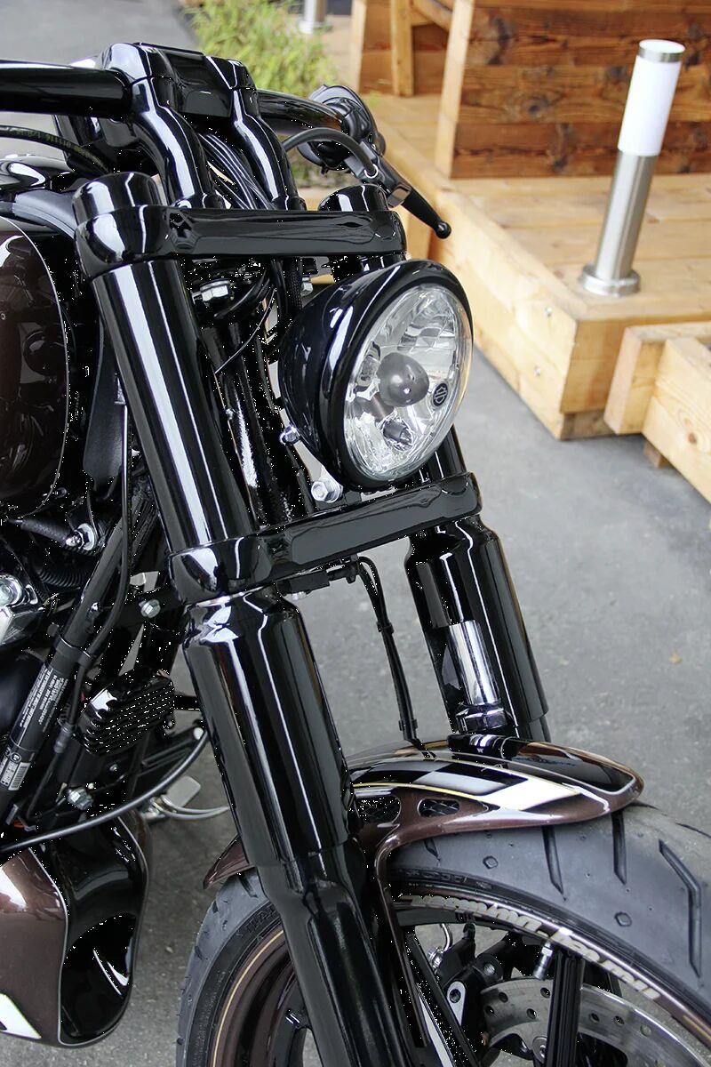 Cult Werk Fork Covers For Harley Davidson FXSB 1690 2013-2017 HD-BRO011