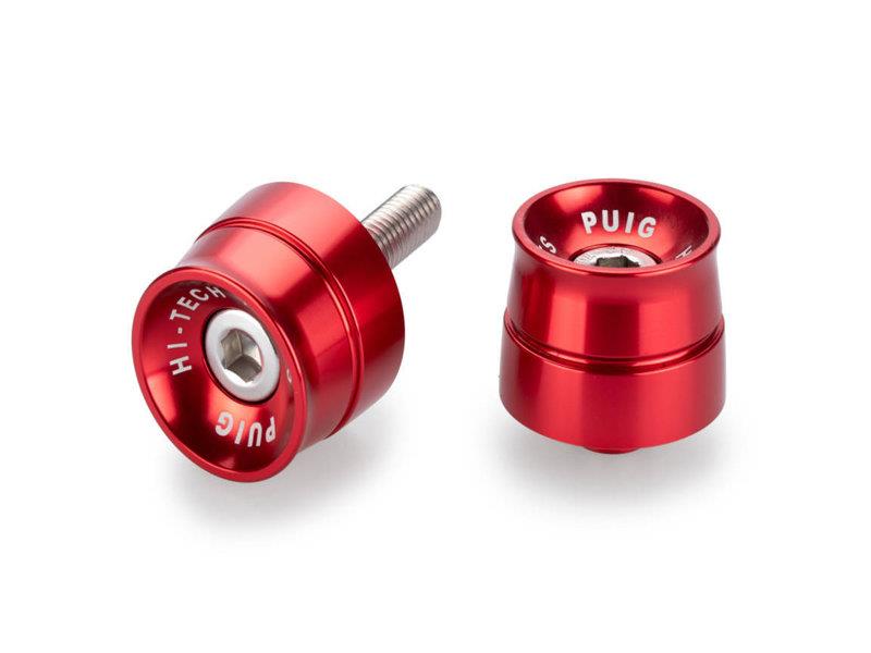PUIG Speed Bar Ends Red for Yamaha MT-09 Tracer 15-17 21033R