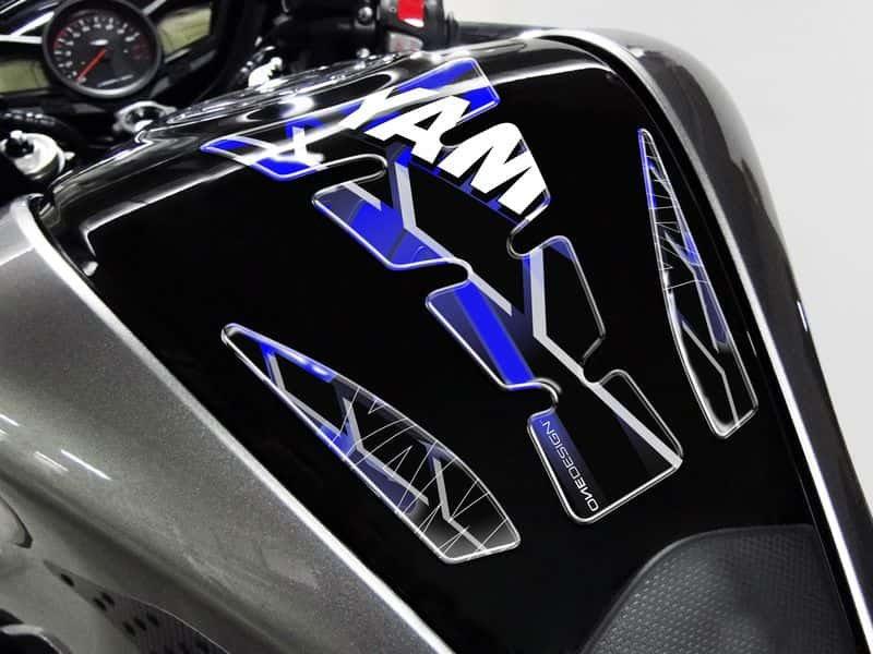 Puig Wings Tank Pad With Yamaha Logo Blue 21072H