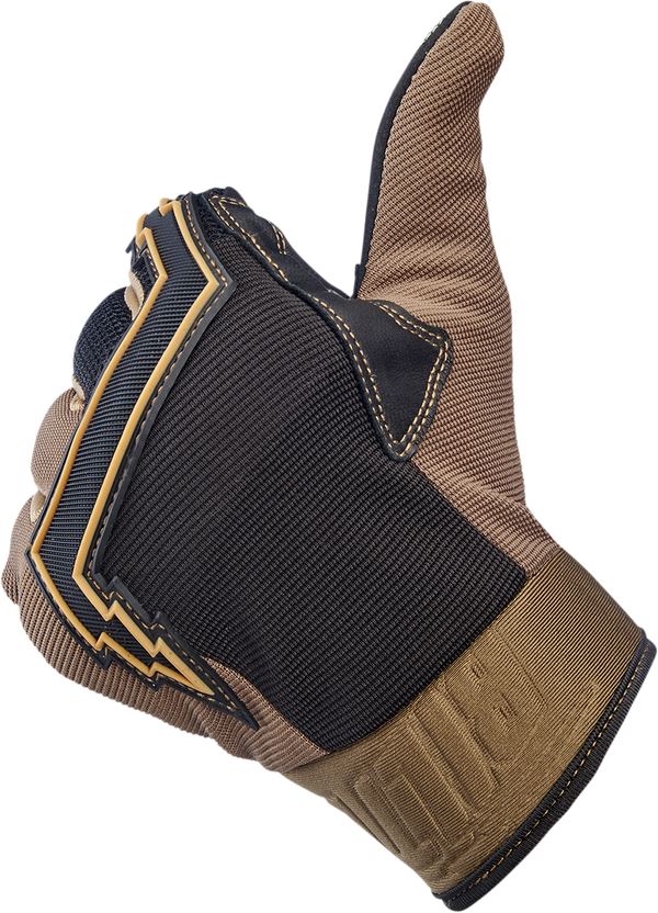 Biltwell Motorcycle Gloves Baja Chocolate/Black