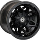 Moose Utility 416X Black 12x7 4/156 4+3 Aluminum Quad UTV Wheel