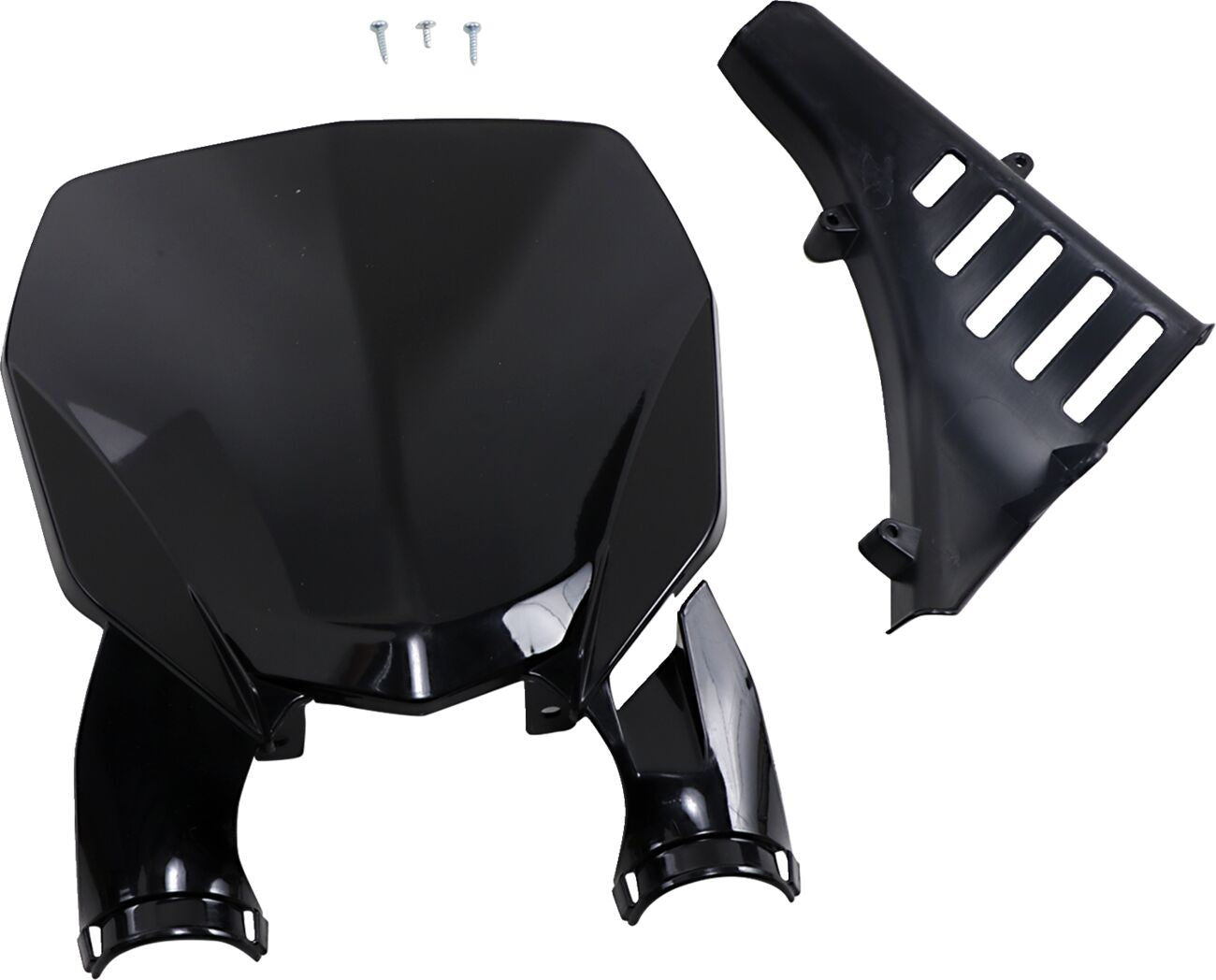 UFO Plate Stadium For Yamaha YZF 125 18-25 Black YA04873-001