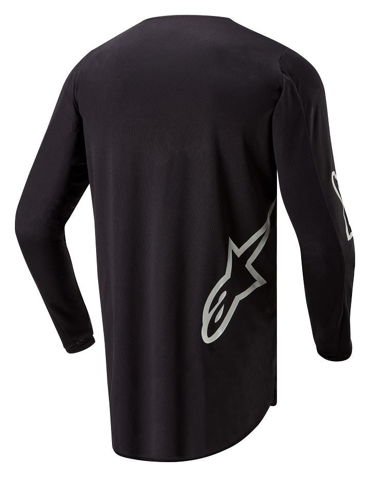 Alpinestars Fluid Graphite Jersey Black White