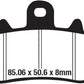 Ebc Sintered Road Race Brake Pads For Ducati Monster 937 2011-2026 GPFAX630HH