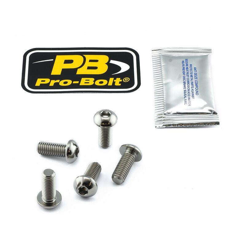 Pro Bolt Brake Rotor Mounting Bolt Kit For KTM RC8 1190 R 2007-2018 TI5DISCDUC30