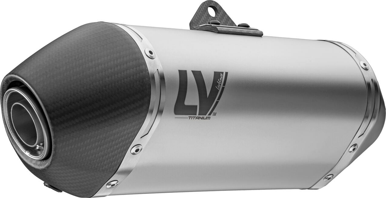 Leovince LV-14 Titanium Slip-On Muffler For BMW F 900 GS ABS 18-25 15610T