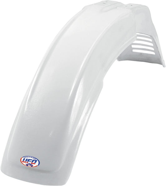 UFO VINTAGE UNI FRONT FENDER MX/ENDURO (83-89) WHITE ME08006W