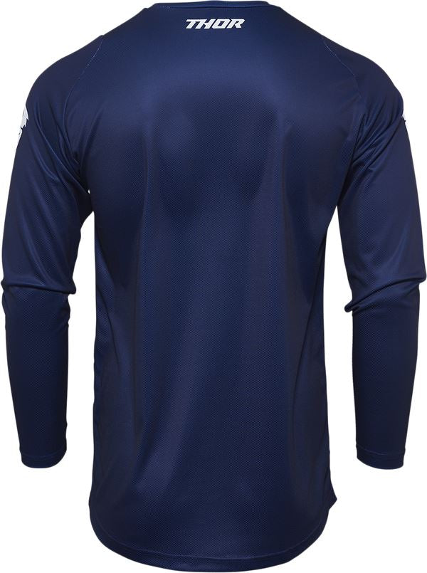 THOR Youth Sector Minimal MX Motorcross Jersey Navy 2023 Model