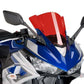 PUIG Z-Racing Screen Red for Yamaha YZF R3 15-18 7649R