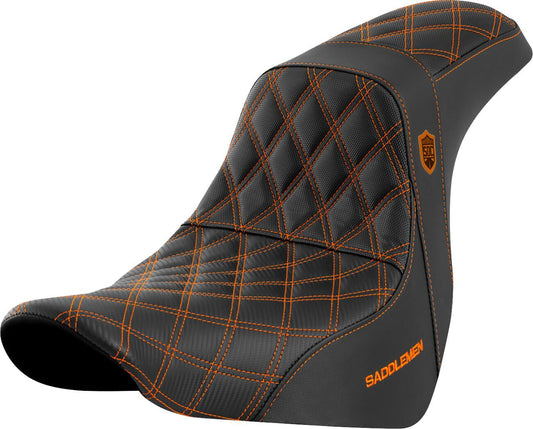 Saddlemen Pro Series SDC Performance Grip Saddlehyde Seat Without Backrest For Harley Davidson FLSB 1750 ABS 18-20 SC81829ORA