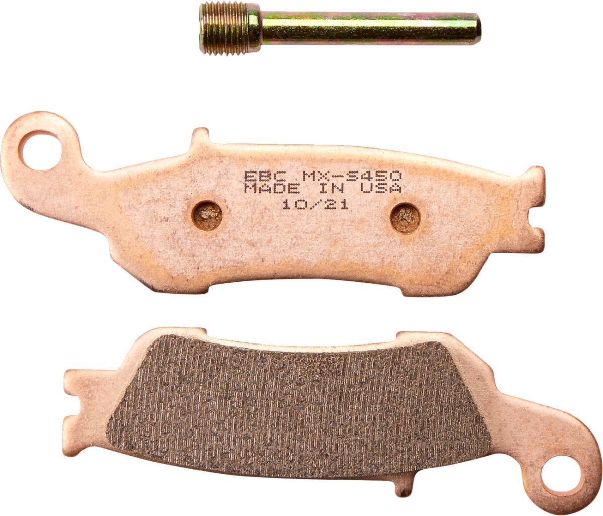 Ebc Racing Sintered "MXS" Brake Pads For Yamaha YZ 250 X 2006-2024 Bronze MXS450