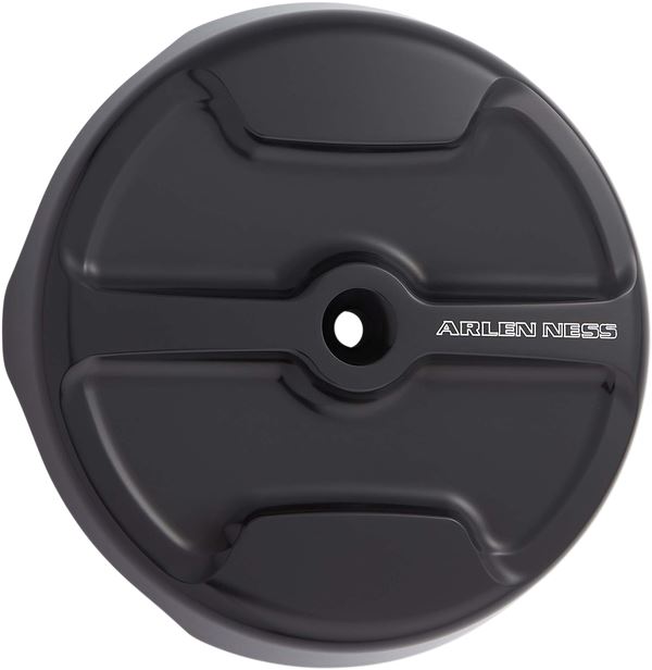 Arlen Ness Big Sukcer Stage 1 Outer Cover Black Aluminum Round 18-769