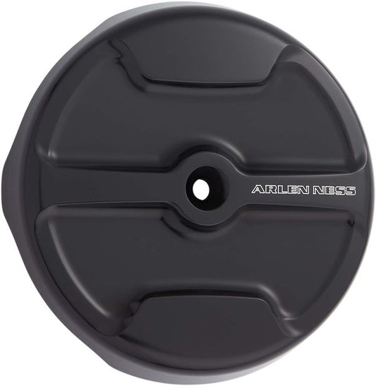 Arlen Ness Big Sukcer Stage 1 Outer Cover Black Aluminum Round 18-769